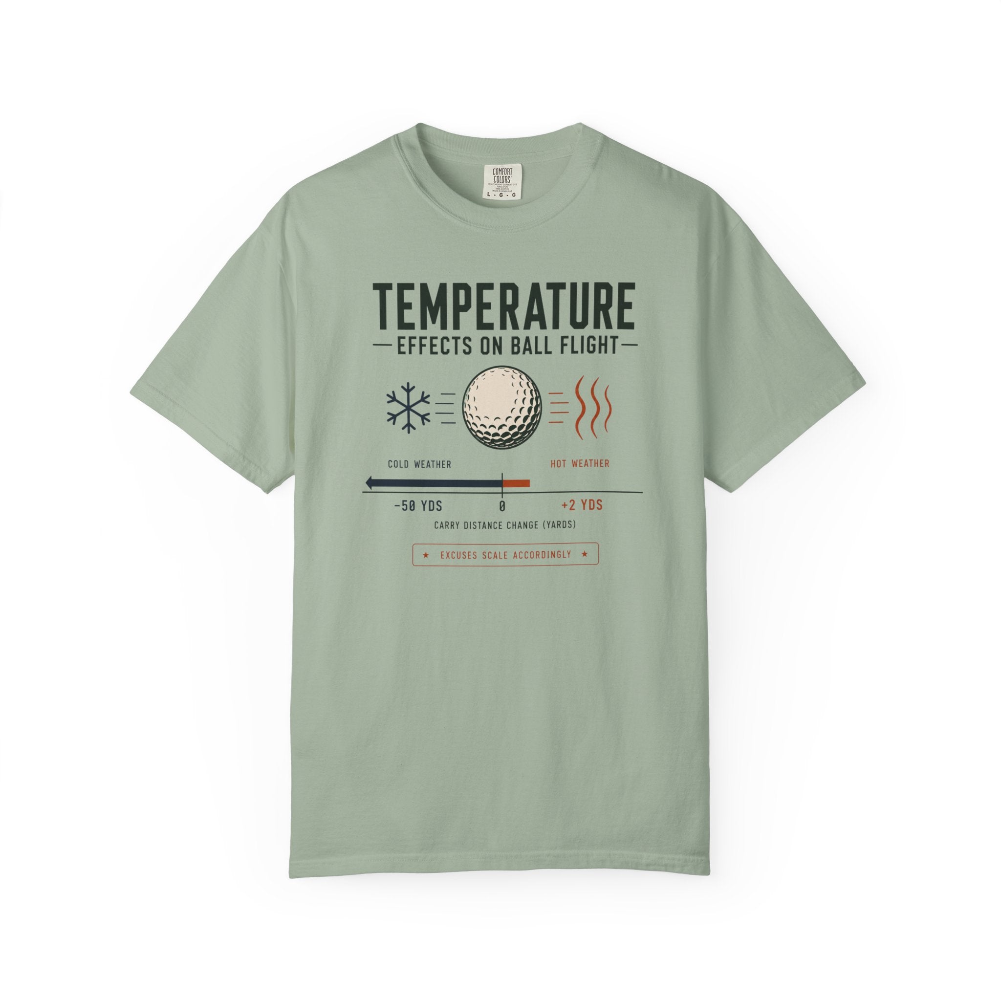 Temperature Efects on Ball Flight T-shirt