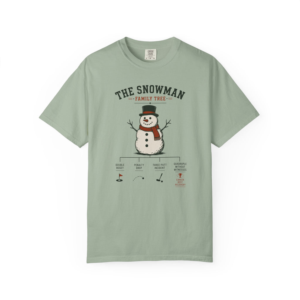 The Snowman Family Tree T-shirt