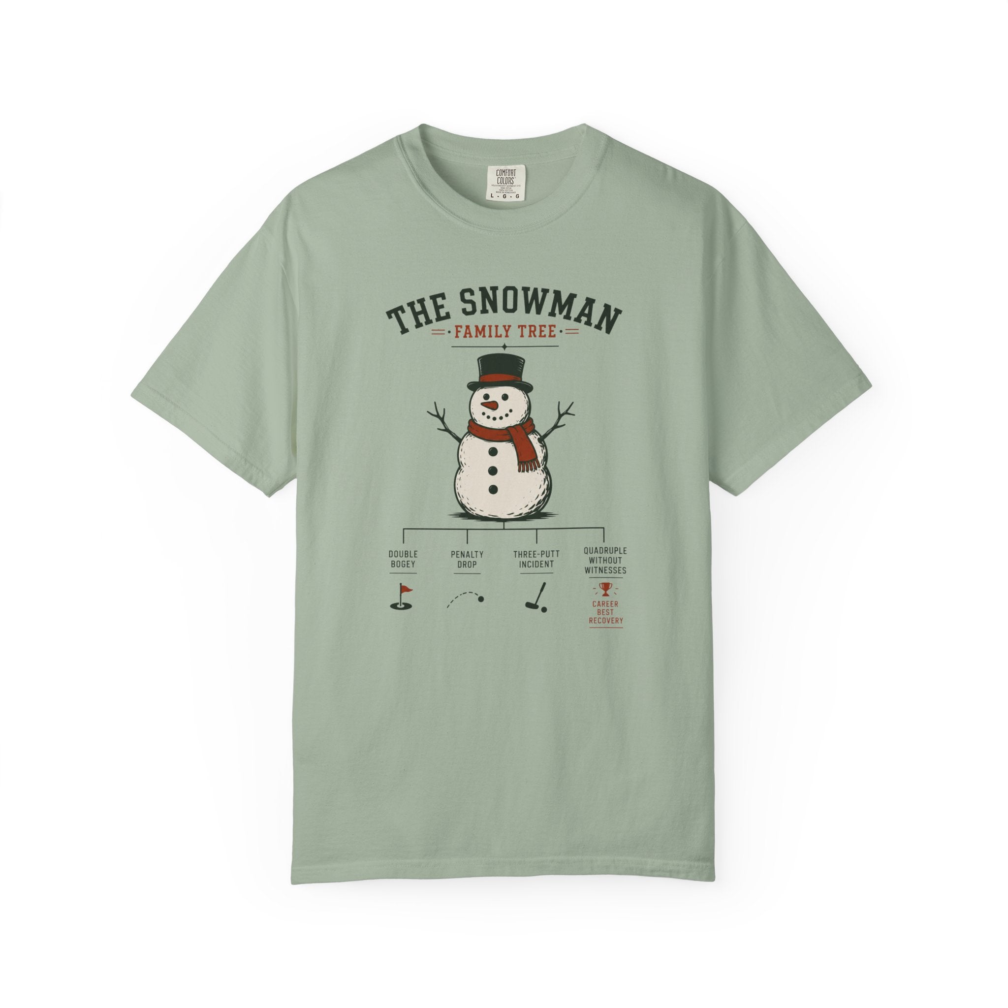 The Snowman Family Tree T-shirt