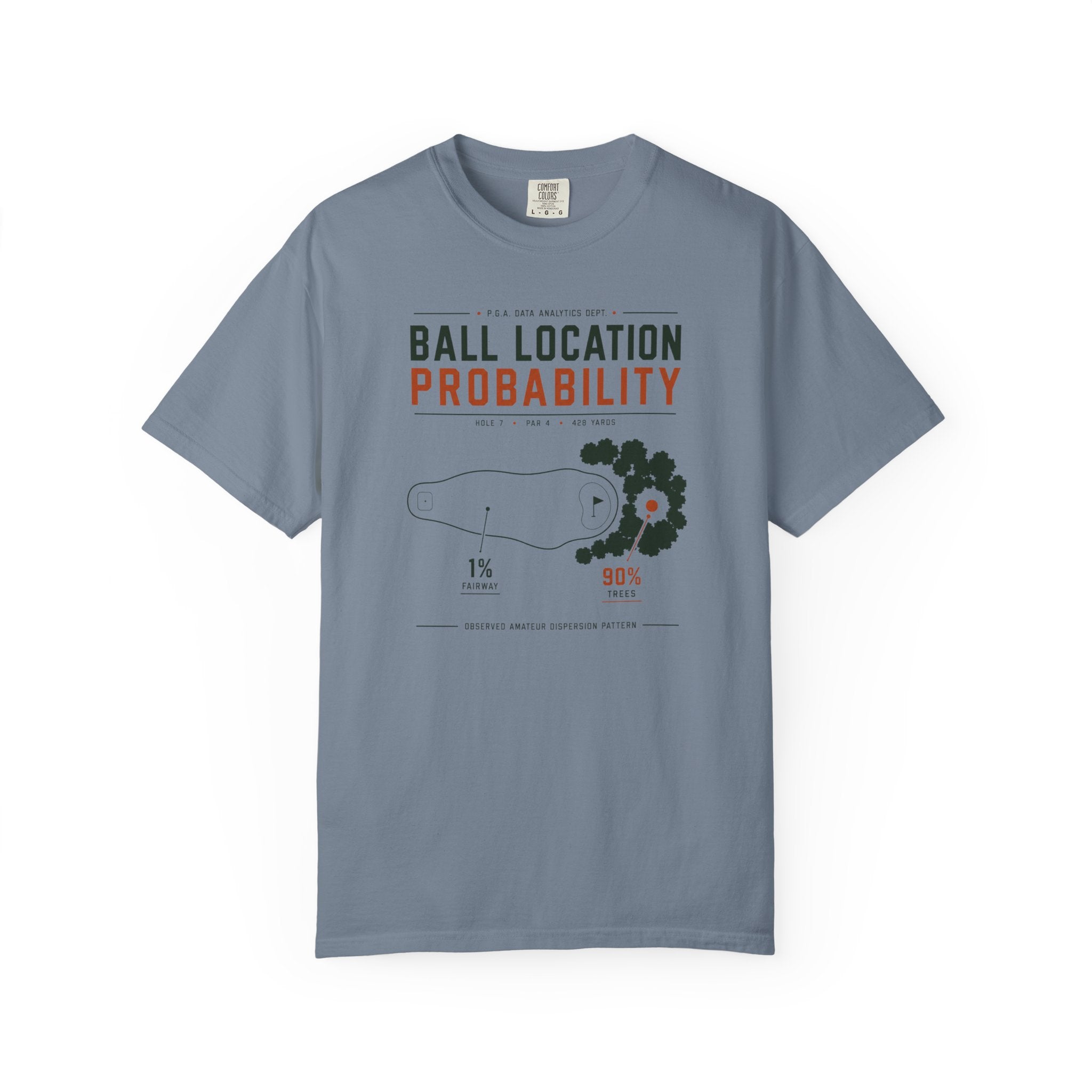 Ball Location Probability T-shirt