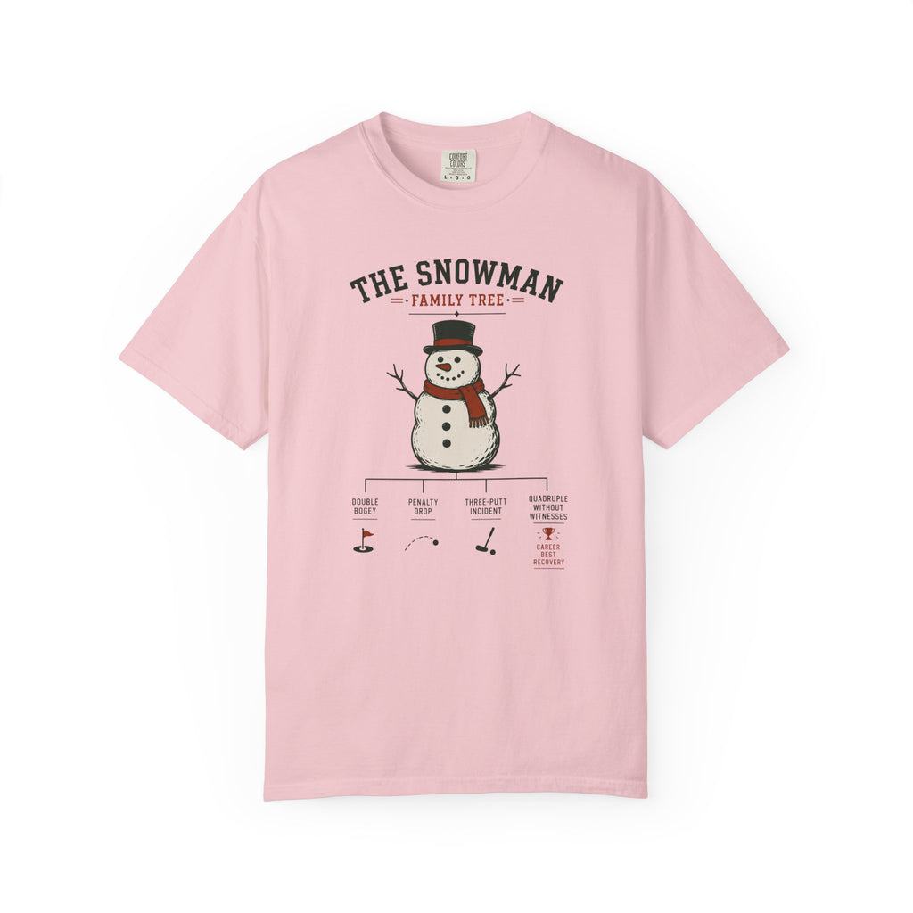 The Snowman Family Tree T-shirt
