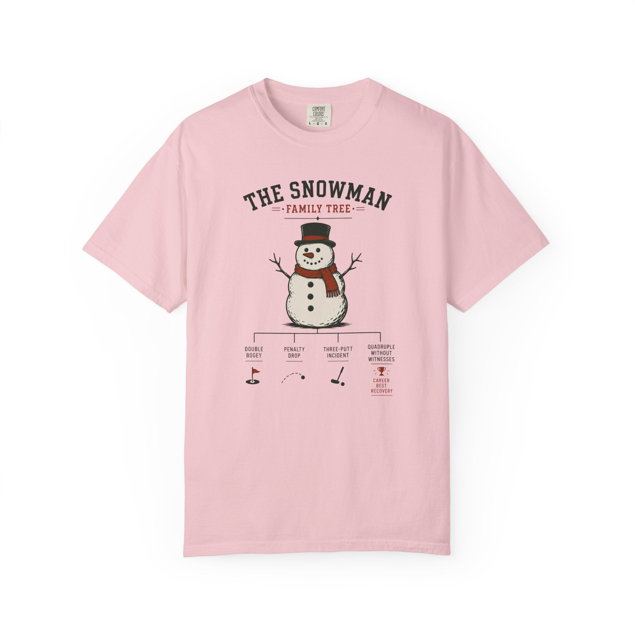 The Snowman Family Tree T-shirt