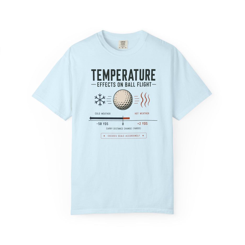 Temperature Efects on Ball Flight T-shirt