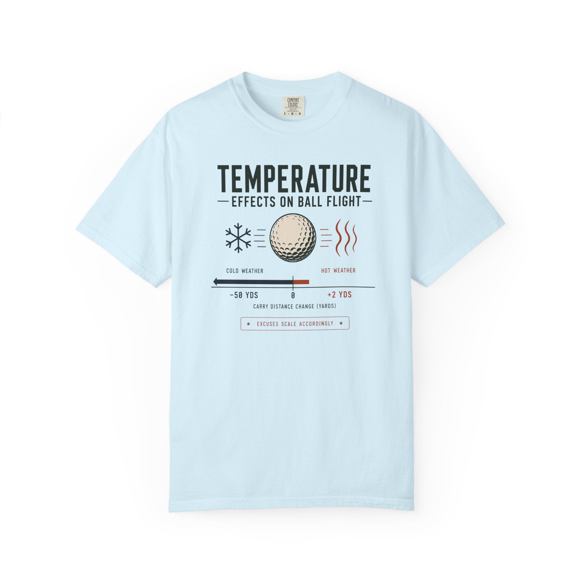 Temperature Efects on Ball Flight T-shirt