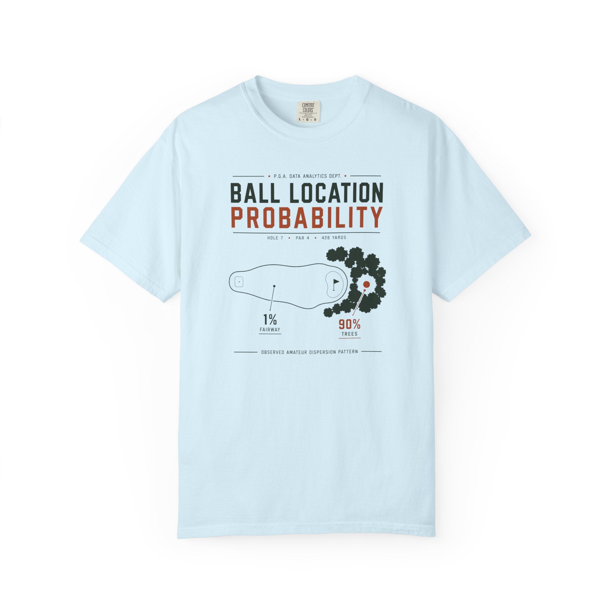 Ball Location Probability T-shirt