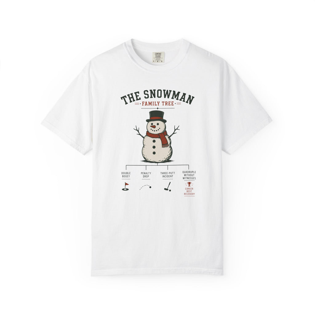 The Snowman Family Tree T-shirt