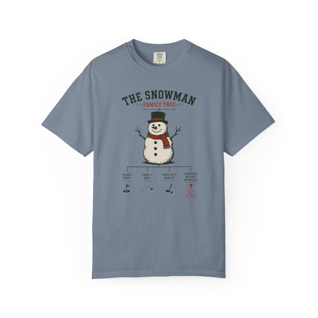 The Snowman Family Tree T-shirt