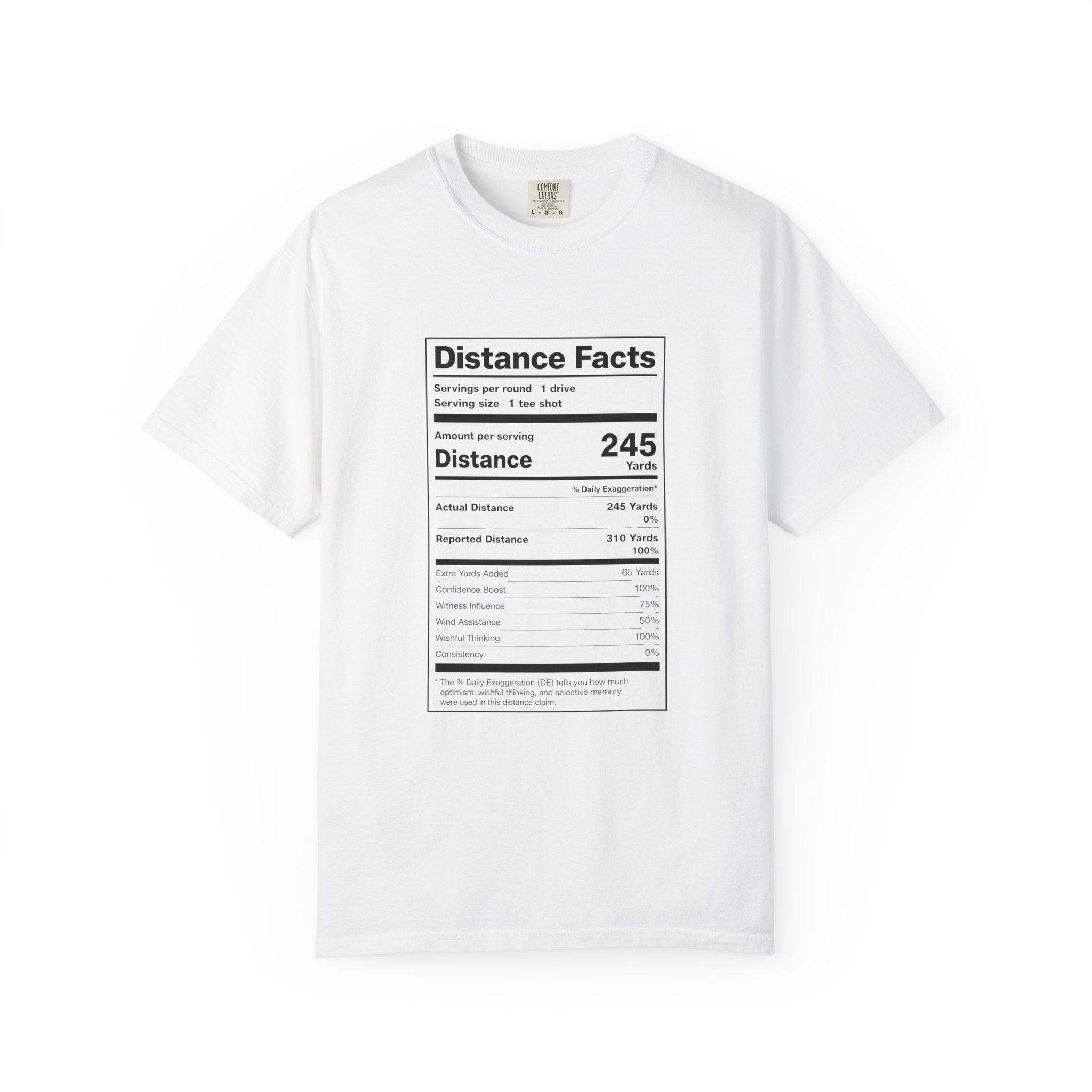 Distance Facts T-shirt