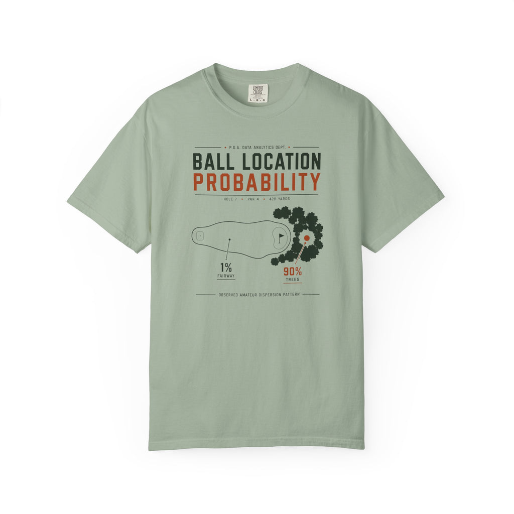 Ball Location Probability T-shirt