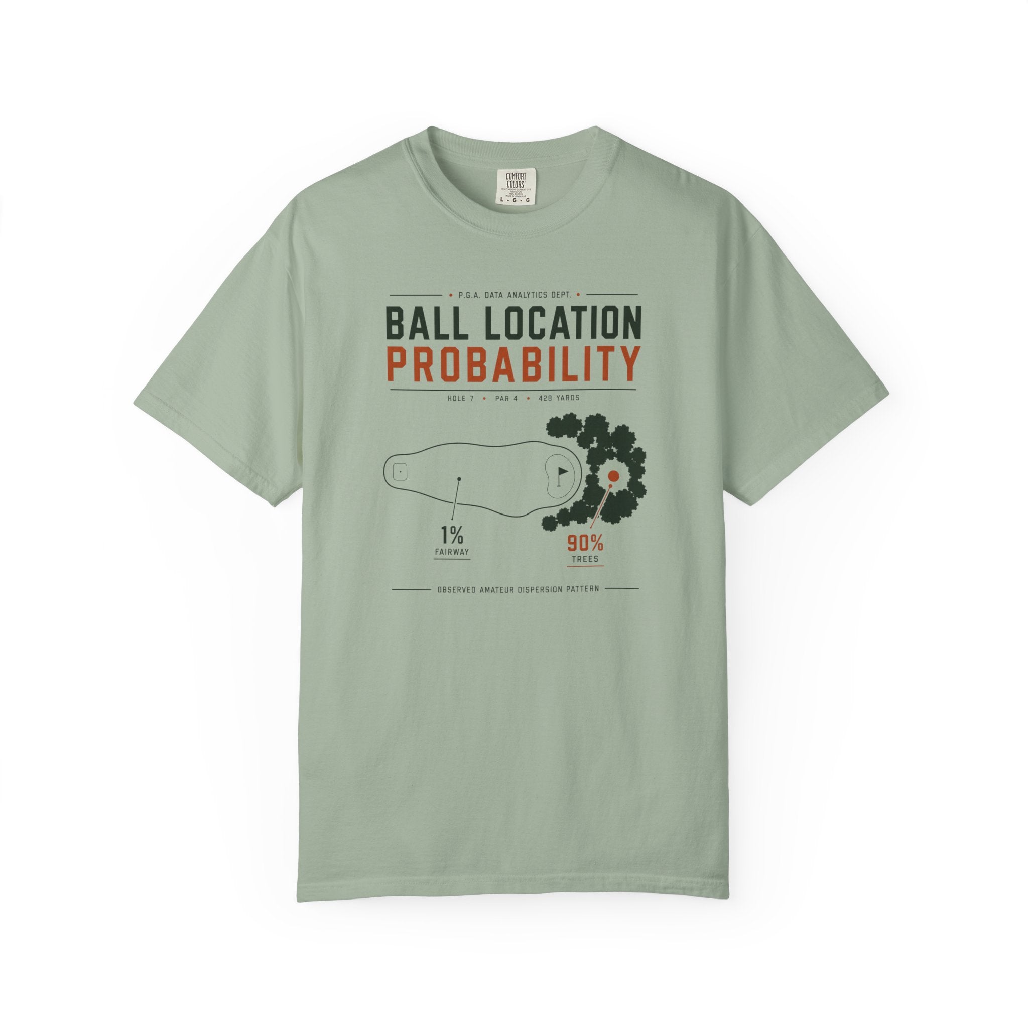 Ball Location Probability T-shirt