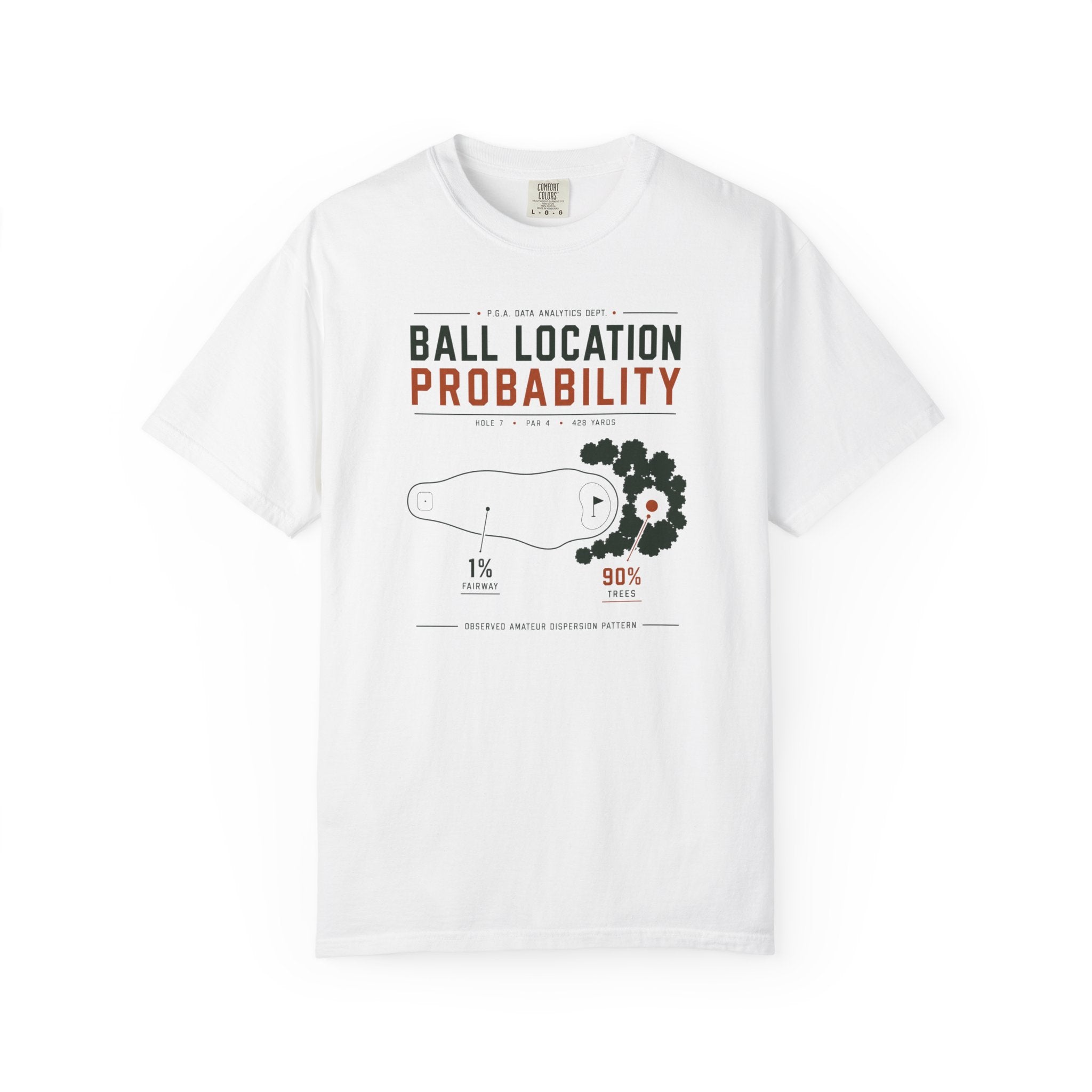 Ball Location Probability T-shirt