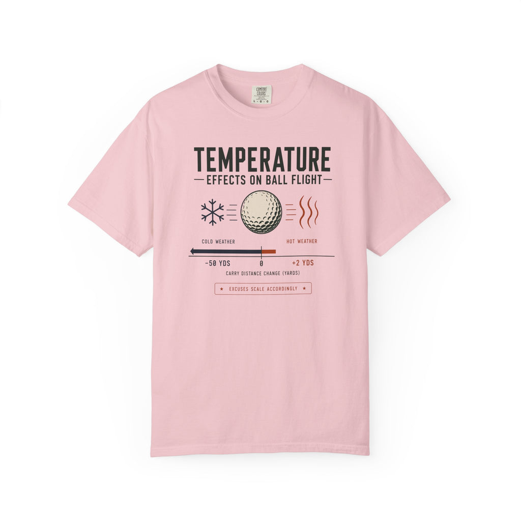 Temperature Efects on Ball Flight T-shirt