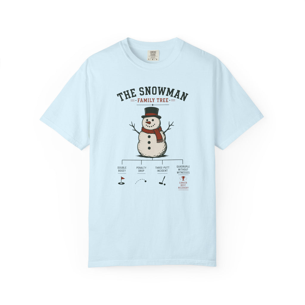 The Snowman Family Tree T-shirt